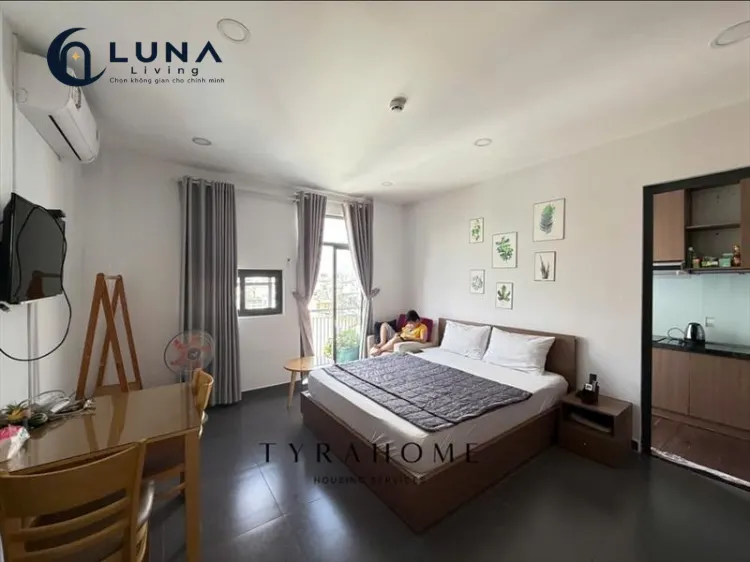 CĂN HỘ DỊCH VỤ FULL NỘI THẤT CÓ CỬA SỔ