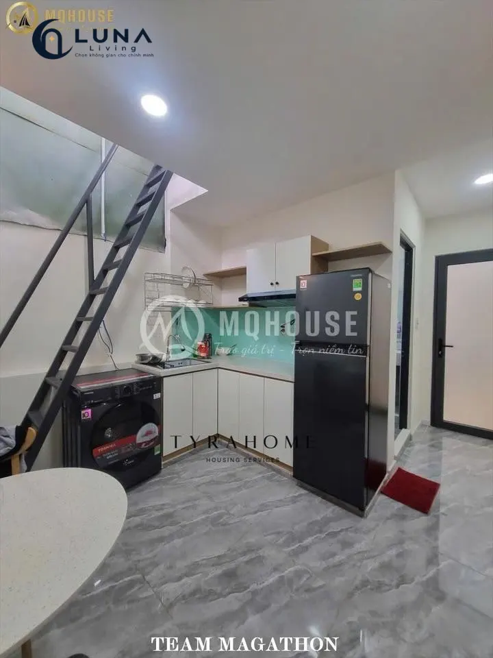 CĂN HỘ DỊCH VỤ FULL NỘI THẤT MÁY GIẶT RIÊNG CÓ BAN CÔNG