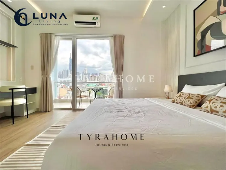 CĂN HỘ DỊCH VỤ FULL NỘI THẤT MÁY GIẶT RIÊNG CÓ BAN CÔNG