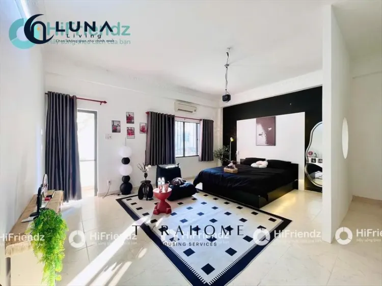 CĂN HỘ DỊCH VỤ FULL NỘI THẤT CÓ BAN CÔNG