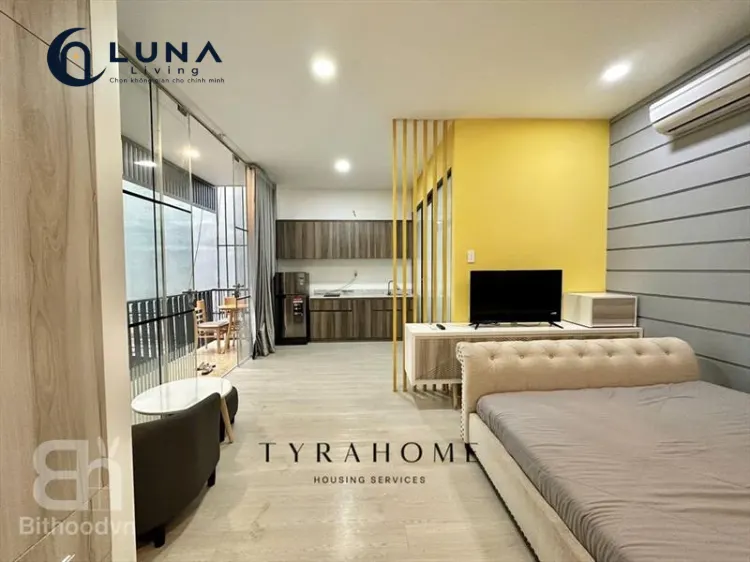 CĂN HỘ DỊCH VỤ FULL NỘI THẤT MÁY GIẶT RIÊNG CÓ BAN CÔNG