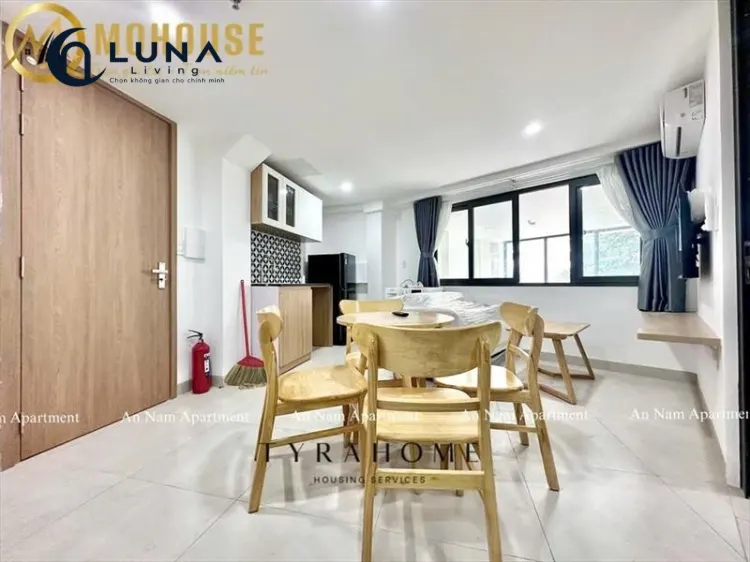 CĂN HỘ DỊCH VỤ FULL NỘI THẤT MÁY GIẶT RIÊNG CÓ CỬA SỔ