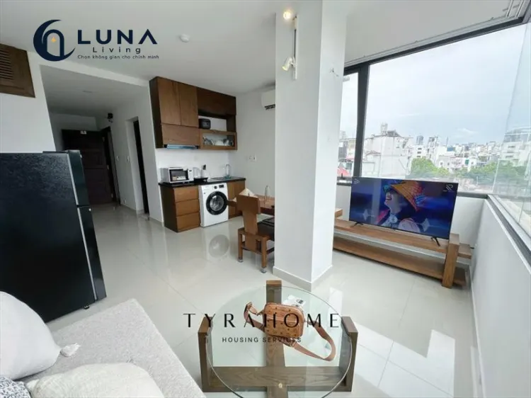 CĂN HỘ DỊCH VỤ FULL NỘI THẤT MÁY GIẶT RIÊNG CÓ CỬA SỔ