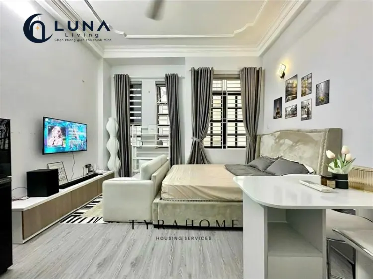 PHÒNG FULL NỘI THẤT MÁY GIẶT RIÊNG CÓ CỬA SỔ