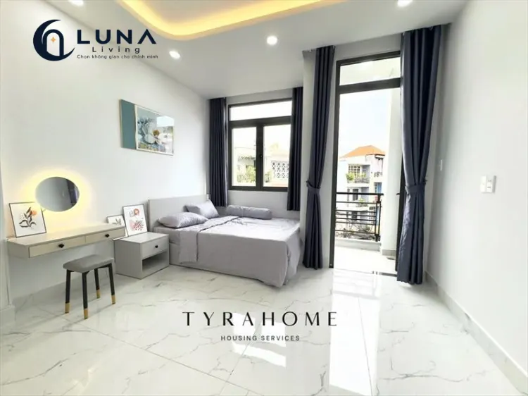 CĂN HỘ DỊCH VỤ FULL NỘI THẤT MÁY GIẶT RIÊNG CÓ BAN CÔNG