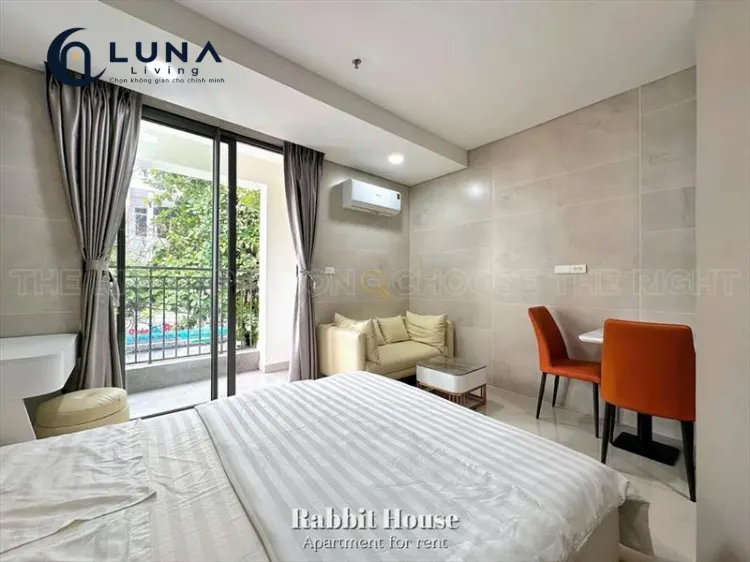 CĂN HỘ DỊCH VỤ FULL NỘI THẤT MÁY GIẶT RIÊNG CÓ BAN CÔNG