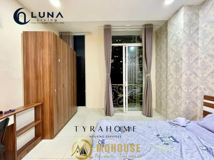 PHÒNG FULL NỘI THẤT MÁY GIẶT RIÊNG CÓ CỬA SỔ
