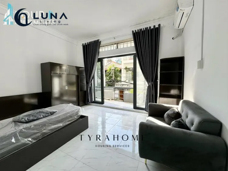 CĂN HỘ DỊCH VỤ FULL NỘI THẤT MÁY GIẶT RIÊNG CÓ BAN CÔNG