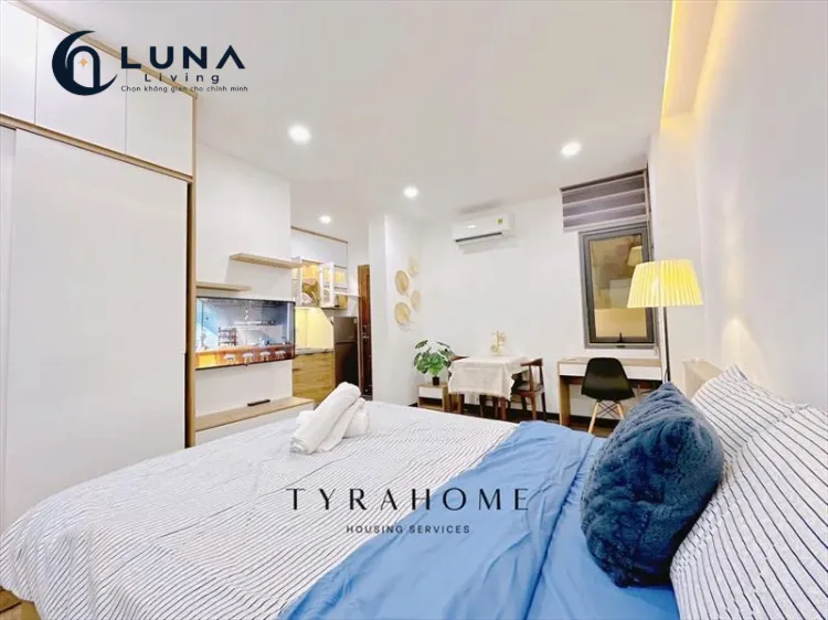 CĂN HỘ DỊCH VỤ FULL NỘI THẤT CÓ CỬA SỔ