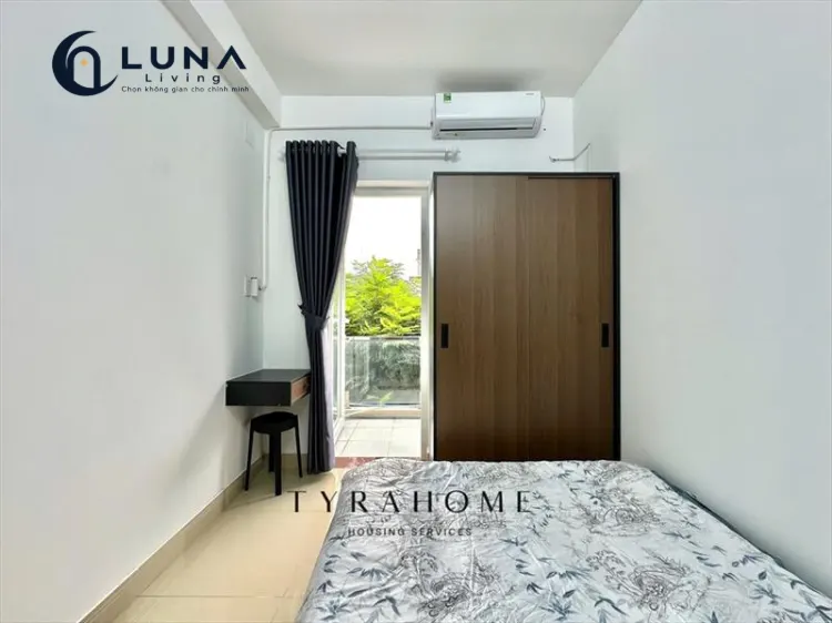 CĂN HỘ DỊCH VỤ FULL NỘI THẤT MÁY GIẶT RIÊNG CÓ BAN CÔNG