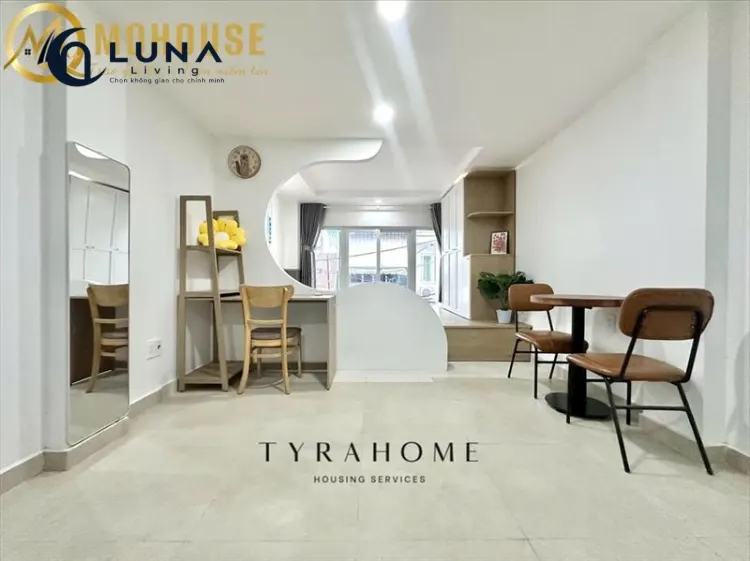 CĂN HỘ DỊCH VỤ FULL NỘI THẤT MÁY GIẶT RIÊNG CÓ CỬA SỔ