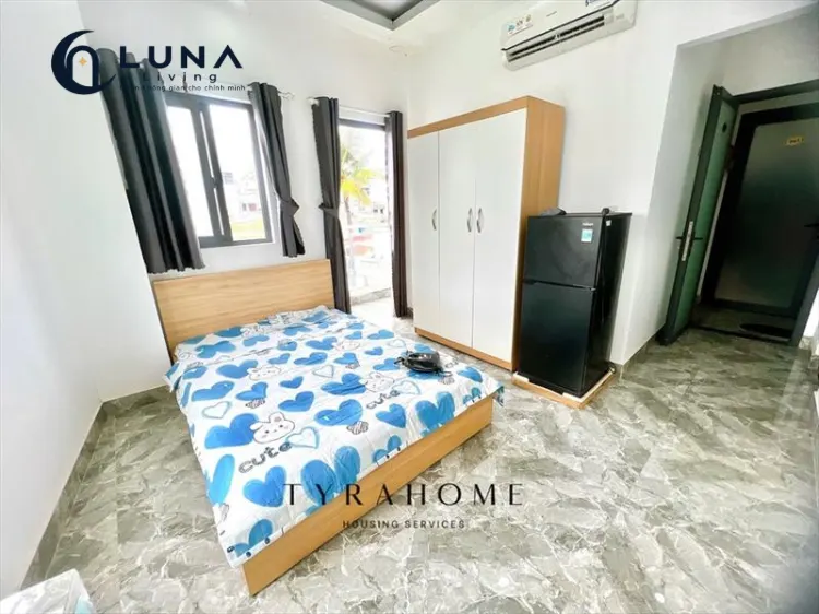 CĂN HỘ DỊCH VỤ FULL NỘI THẤT MÁY GIẶT RIÊNG CÓ BAN CÔNG