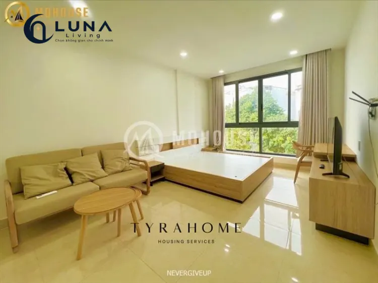 CĂN HỘ DỊCH VỤ FULL NỘI THẤT CÓ CỬA SỔ