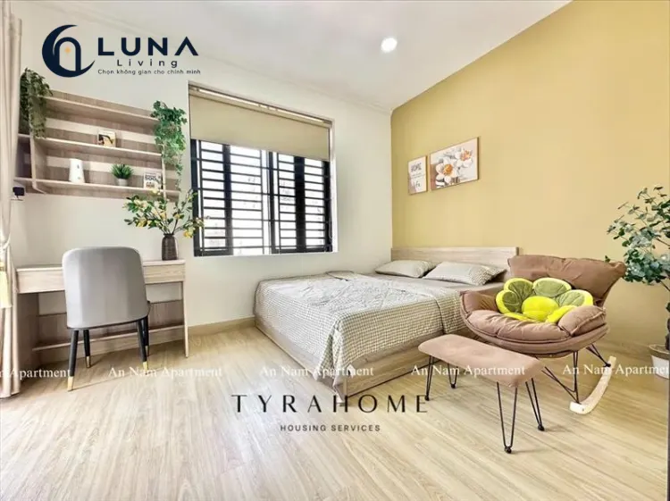CĂN HỘ DỊCH VỤ FULL NỘI THẤT MÁY GIẶT RIÊNG CÓ BAN CÔNG