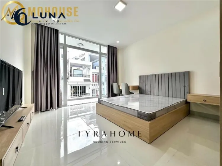 CĂN HỘ DỊCH VỤ FULL NỘI THẤT MÁY GIẶT RIÊNG CÓ BAN CÔNG