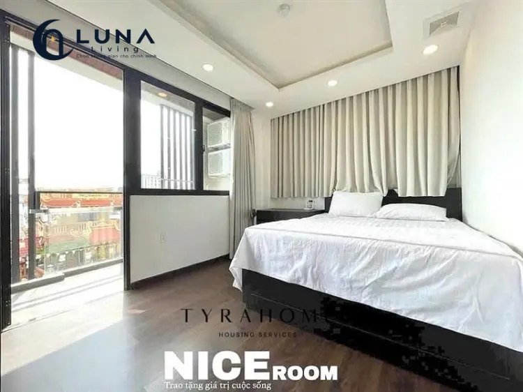 CĂN HỘ DỊCH VỤ FULL NỘI THẤT MÁY GIẶT RIÊNG CÓ BAN CÔNG