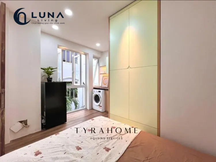 PHÒNG FULL NỘI THẤT MÁY GIẶT RIÊNG CÓ CỬA SỔ