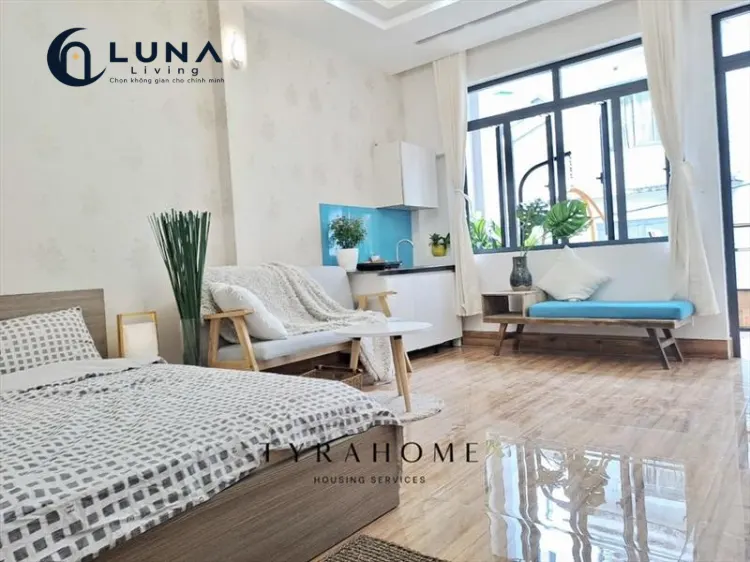 CĂN HỘ DỊCH VỤ FULL NỘI THẤT CÓ BAN CÔNG