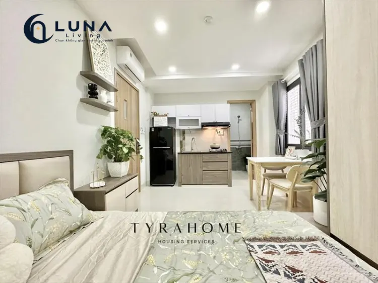 CĂN HỘ DỊCH VỤ FULL NỘI THẤT CÓ BAN CÔNG