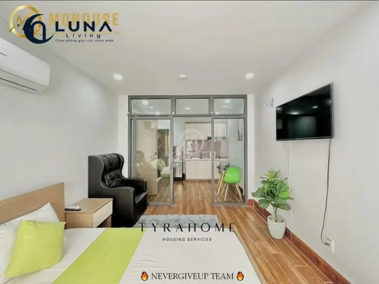 CĂN HỘ DỊCH VỤ FULL NỘI THẤT CÓ CỬA SỔ