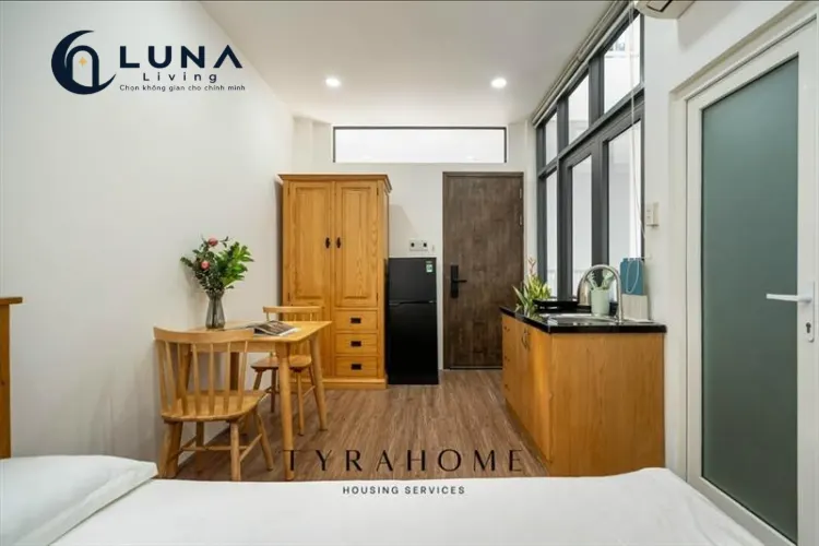 PHÒNG FULL NỘI THẤT MÁY GIẶT RIÊNG CÓ CỬA SỔ