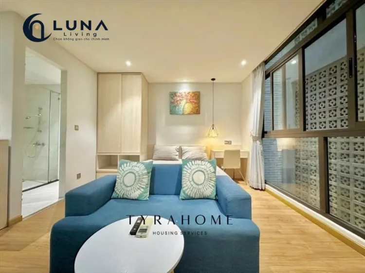 CĂN HỘ DỊCH VỤ FULL NỘI THẤT CÓ CỬA SỔ