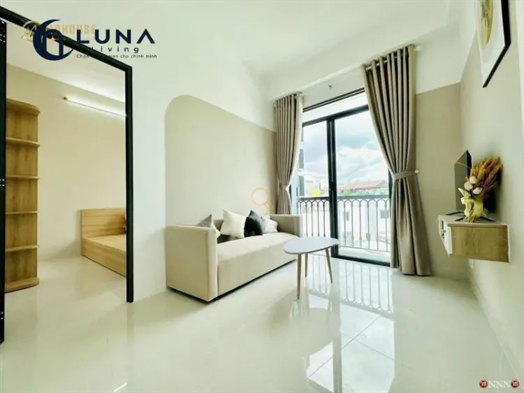 CĂN HỘ DỊCH VỤ FULL NỘI THẤT CÓ BAN CÔNG