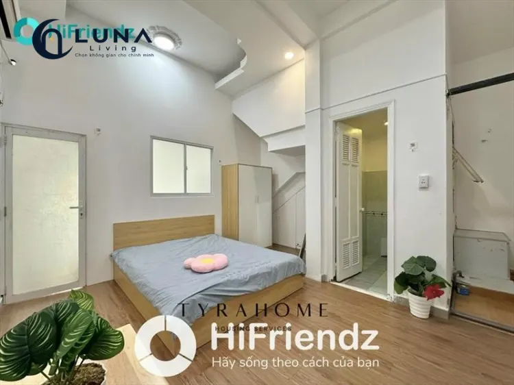 CĂN HỘ DỊCH VỤ FULL NỘI THẤT MÁY GIẶT RIÊNG CÓ CỬA SỔ