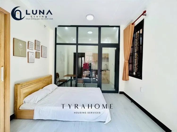 CĂN HỘ DỊCH VỤ FULL NỘI THẤT MÁY GIẶT RIÊNG CÓ BAN CÔNG
