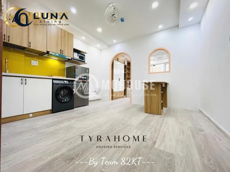 CĂN HỘ DỊCH VỤ FULL NỘI THẤT MÁY GIẶT RIÊNG CÓ CỬA SỔ
