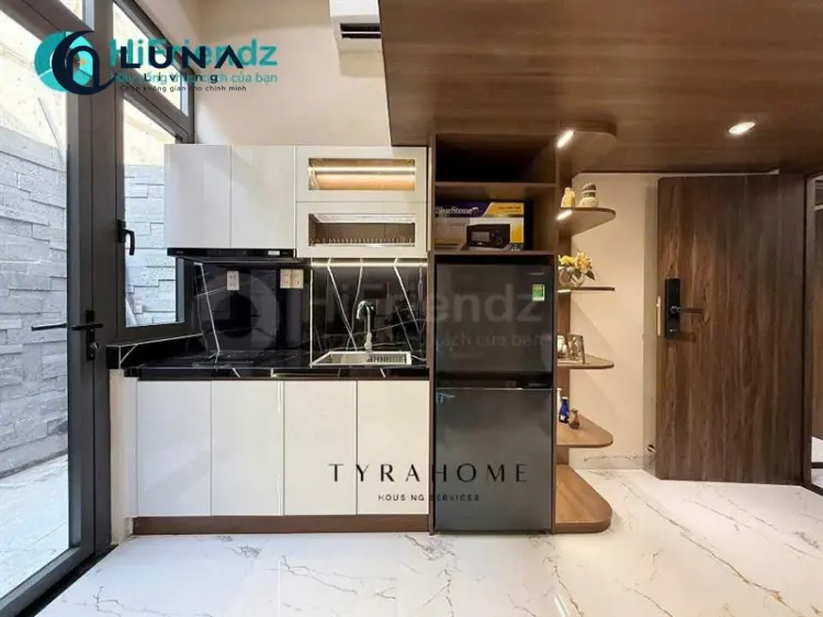 CĂN HỘ DỊCH VỤ FULL NỘI THẤT MÁY GIẶT RIÊNG CÓ BAN CÔNG