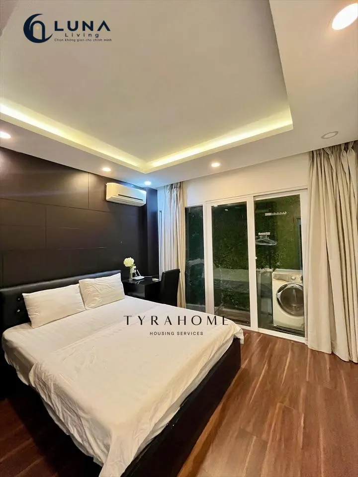 CĂN HỘ DỊCH VỤ FULL NỘI THẤT MÁY GIẶT RIÊNG CÓ BAN CÔNG
