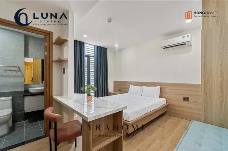CĂN HỘ DỊCH VỤ FULL NỘI THẤT CÓ BAN CÔNG