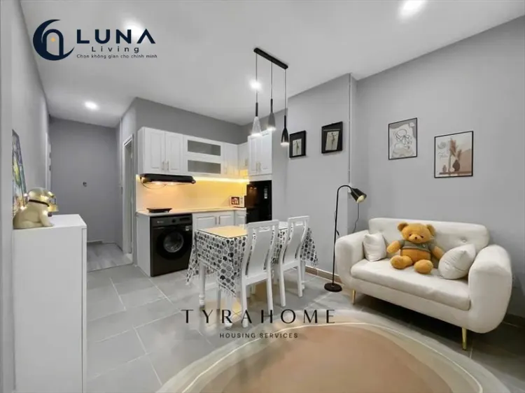 CĂN HỘ DỊCH VỤ FULL NỘI THẤT MÁY GIẶT RIÊNG CÓ CỬA SỔ