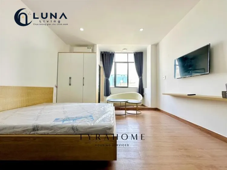CĂN HỘ DỊCH VỤ FULL NỘI THẤT MÁY GIẶT RIÊNG CÓ CỬA SỔ