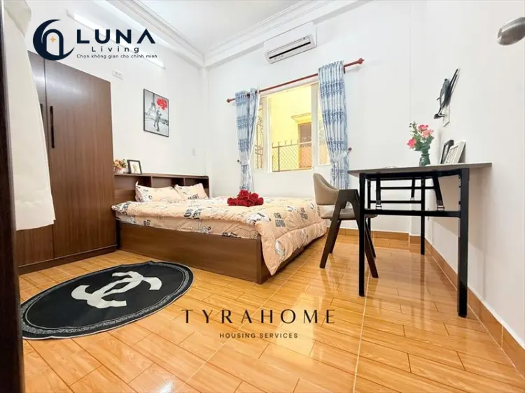 PHÒNG FULL NỘI THẤT MÁY GIẶT RIÊNG CÓ CỬA SỔ