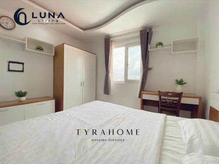 CĂN HỘ DỊCH VỤ FULL NỘI THẤT MÁY GIẶT RIÊNG CÓ CỬA SỔ