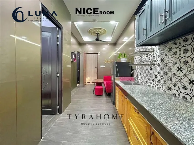 CĂN HỘ DỊCH VỤ FULL NỘI THẤT MÁY GIẶT RIÊNG CÓ CỬA SỔ