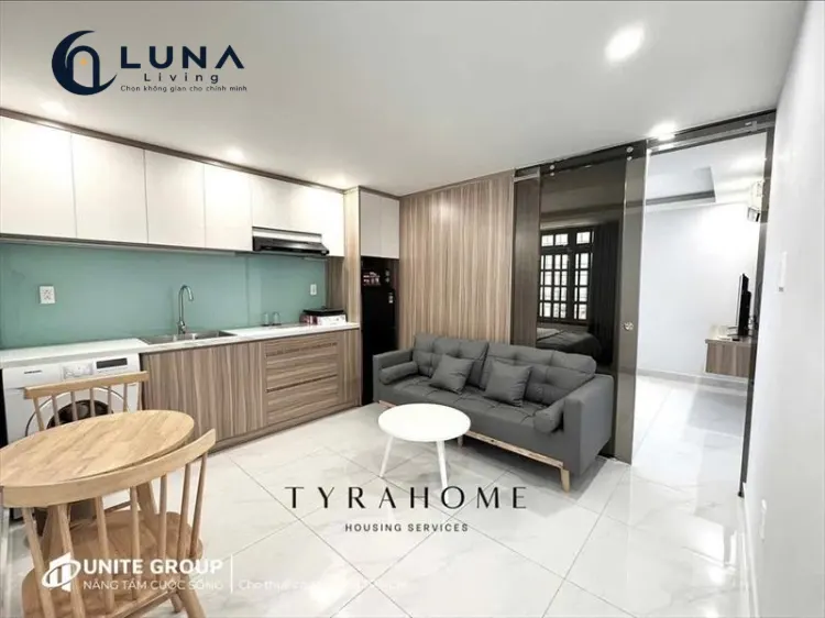 CĂN HỘ DỊCH VỤ FULL NỘI THẤT MÁY GIẶT RIÊNG CÓ CỬA SỔ