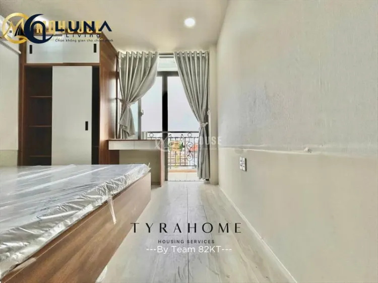 CĂN HỘ DỊCH VỤ FULL NỘI THẤT MÁY GIẶT RIÊNG CÓ BAN CÔNG
