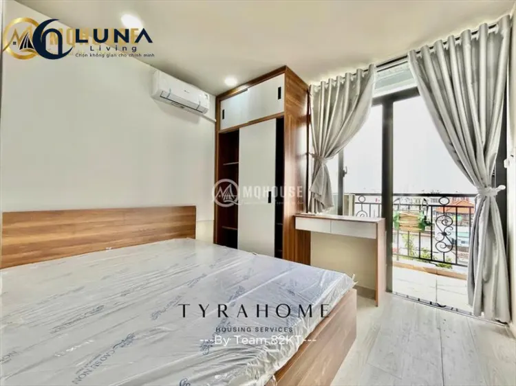 CĂN HỘ DỊCH VỤ FULL NỘI THẤT MÁY GIẶT RIÊNG CÓ BAN CÔNG
