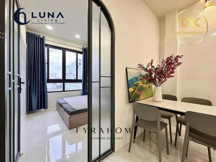 CĂN HỘ DỊCH VỤ FULL NỘI THẤT MÁY GIẶT RIÊNG CÓ CỬA SỔ