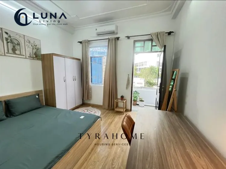 CĂN HỘ DỊCH VỤ FULL NỘI THẤT MÁY GIẶT RIÊNG CÓ BAN CÔNG