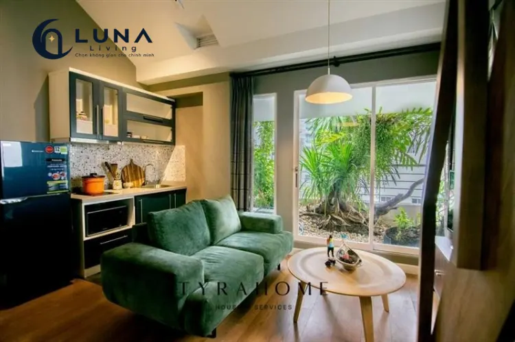 CĂN HỘ DỊCH VỤ FULL NỘI THẤT CÓ BAN CÔNG