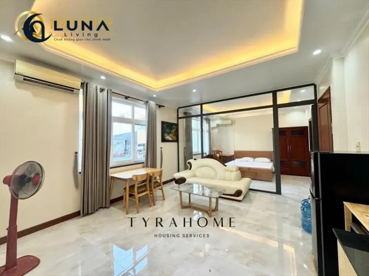 CĂN HỘ DỊCH VỤ FULL NỘI THẤT MÁY GIẶT RIÊNG CÓ CỬA SỔ