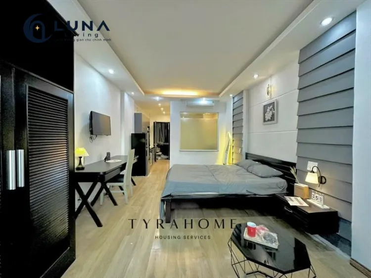 CĂN HỘ DỊCH VỤ FULL NỘI THẤT MÁY GIẶT RIÊNG CÓ CỬA SỔ