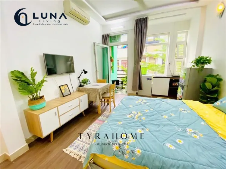 PHÒNG FULL NỘI THẤT MÁY GIẶT RIÊNG CÓ BAN CÔNG