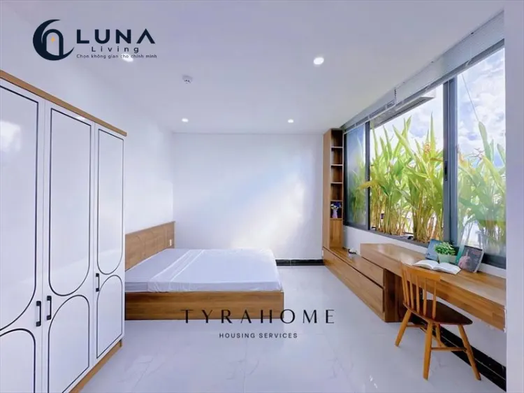 CĂN HỘ DỊCH VỤ FULL NỘI THẤT MÁY GIẶT RIÊNG CÓ BAN CÔNG