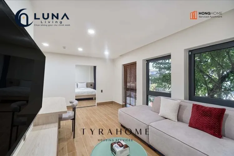 CĂN HỘ DỊCH VỤ FULL NỘI THẤT CÓ CỬA SỔ