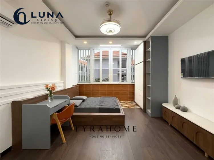 CĂN HỘ DỊCH VỤ FULL NỘI THẤT CÓ CỬA SỔ